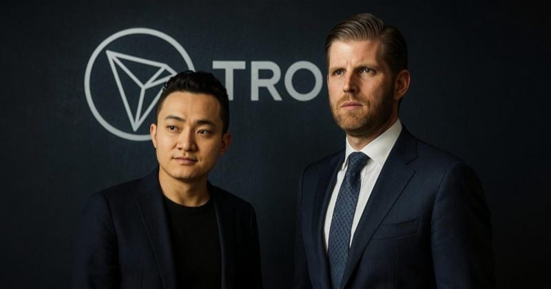 Eric Trump says he loves Justin Sun but denies involvement in Tron's public debut plan