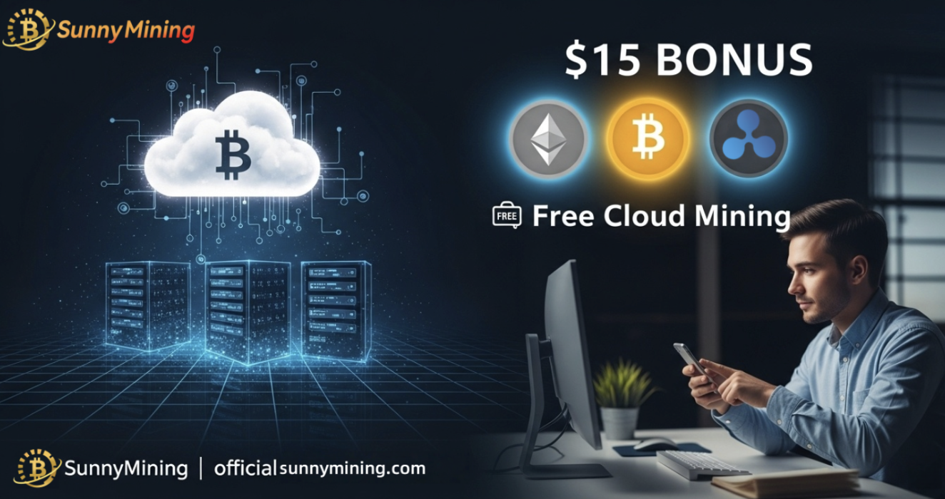 SunnyMining Launches Free High-Yield Cloud Mining, Attracting Global BTC, ETH, and XRP Investors