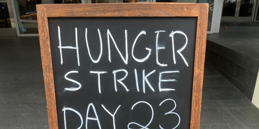 AI Doomer Still Starving During Week Four of Anthropic Hunger Strike