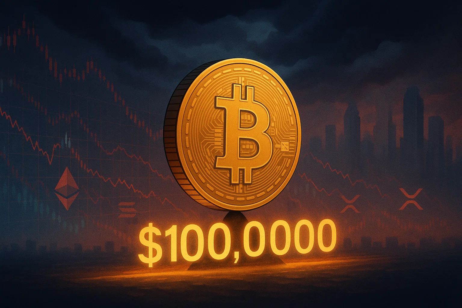 Bitcoin’s $100,000 level turns from milestone to market stress point