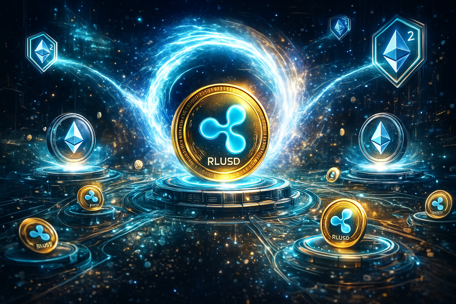 Ripple expands RLUSD stablecoin to Ethereum layer 2 networks via Wormhole pilot